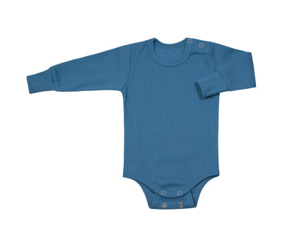 ESITO | Rostoucí body žebrované Color Blue - modrá / 56 - 62