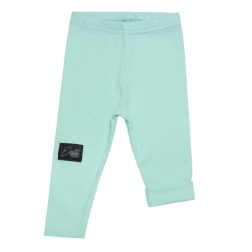 ESITO | Rostoucí žebrované legíny Color Mint - mintová / 56 - 62
