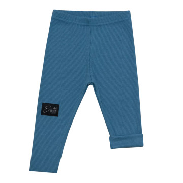 ESITO | Rostoucí žebrované legíny Color Blue - modrá / 56 - 62