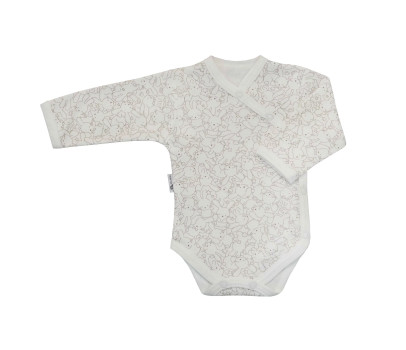 ESITO | Dětské body zavinovací Zája Light cream - smetanová / 44