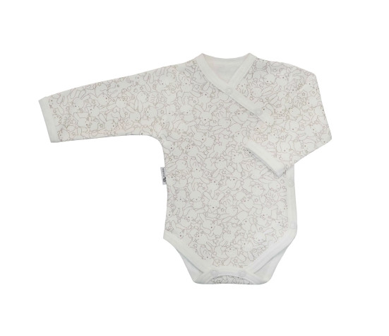 ESITO | Dětské body zavinovací Zája Light cream - smetanová / 44