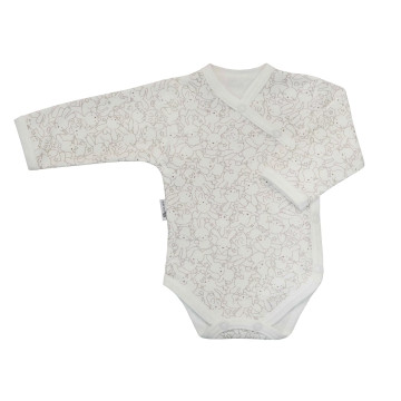 ESITO | Dětské body zavinovací Zája Light cream - smetanová / 44