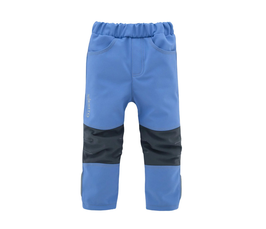 ESITO | Dětské softshellové kalhoty DUO Blue - modrá / 80