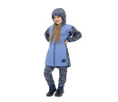 ESITO | Dívčí parka Elega Meadows flowers - modrá / 86