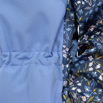 ESITO | Dívčí parka Elega Meadows flowers - modrá / 86
