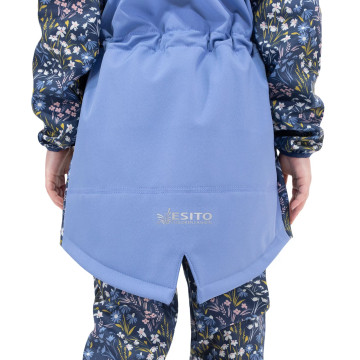 ESITO | Dívčí parka Elega Meadows flowers - modrá / 86