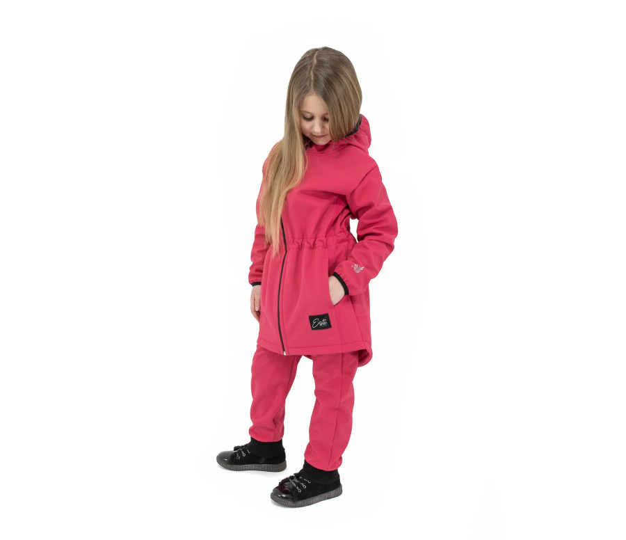 ESITO | Dívčí parka Elega Pink - růžová / 86
