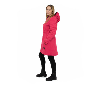 ESITO | Jarní dámská parka Elega Pink - růžová / XS