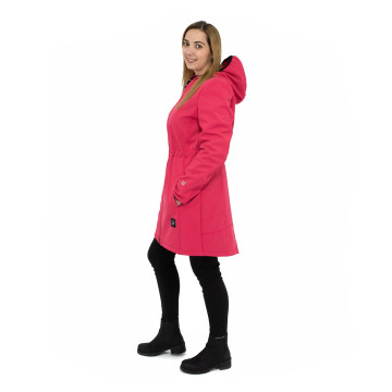 ESITO | Jarní dámská parka Elega Pink - růžová / XS