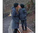 ESITO | Dětská parka Elega Grey - šedá / 86
