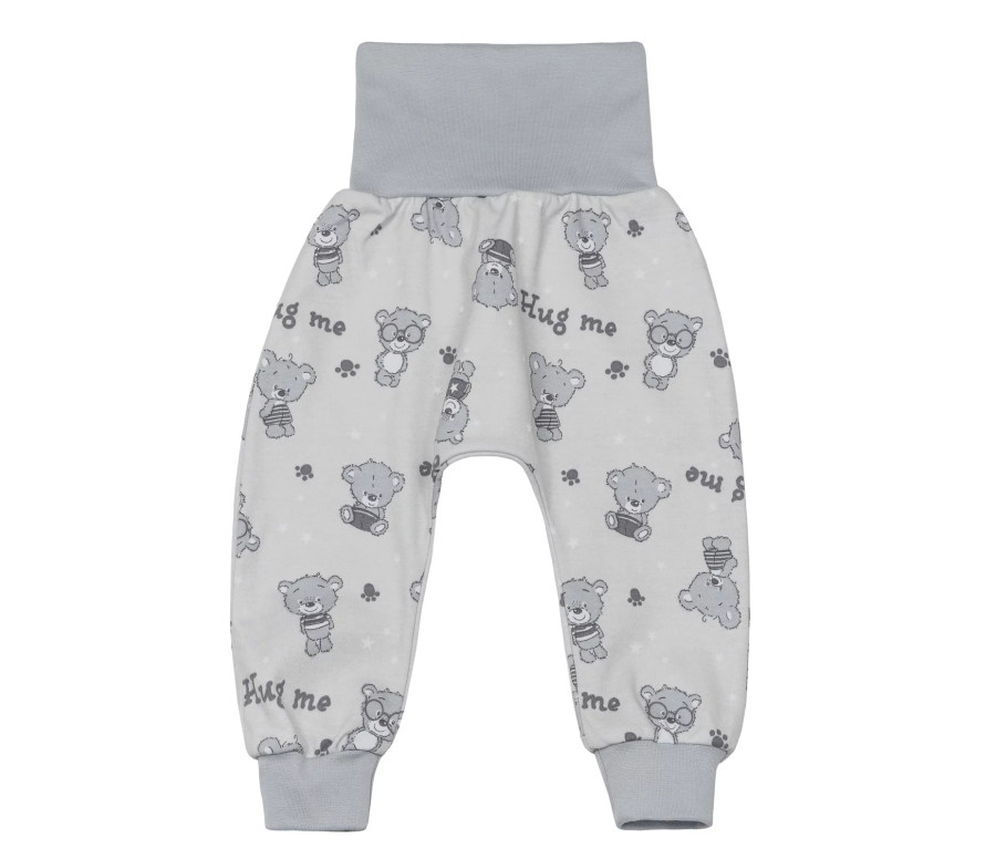 ESITO | Dětské tepláky Teddy bears Grey - šedá / 50