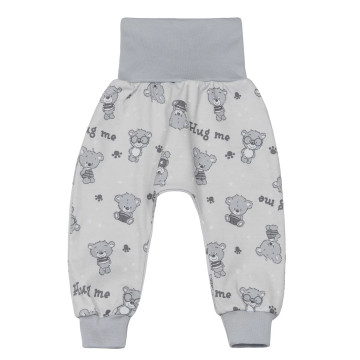 ESITO | Dětské tepláky Teddy bears Grey - šedá / 50
