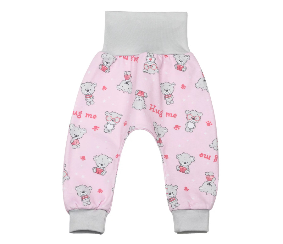 ESITO | Dětské tepláky Teddy bears Pink - růžová / 56