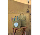 Green Label Little One & Me Square Backpack Small Gots olive