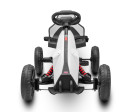 Dětská šlapací motokára Go-kart Baby Mix Speedster bílá Dětská šlapací motokára Go-kart Baby Mix Speedster bílá