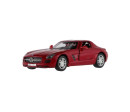Auto Kinsmart Mercedes-Benz SLS AMG kov/plast 13cm na zpětné natažení 4 barvy 12ks v boxu