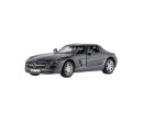 Auto Kinsmart Mercedes-Benz SLS AMG kov/plast 13cm na zpětné natažení 4 barvy 12ks v boxu