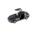Auto Kinsmart Mercedes-Benz SLS AMG kov/plast 13cm na zpětné natažení 4 barvy 12ks v boxu