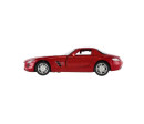 Auto Kinsmart Mercedes-Benz SLS AMG kov/plast 13cm na zpětné natažení 4 barvy 12ks v boxu