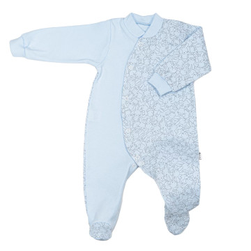 ESITO | Kojenecký overal Zája Soft Blue - modrá / 56