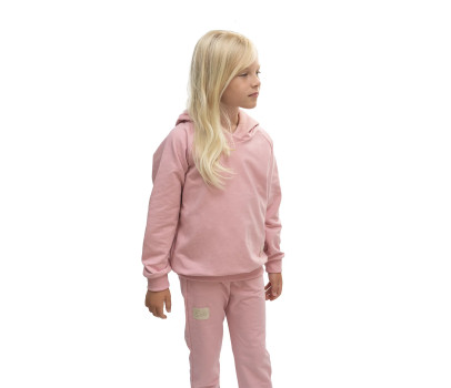 ESITO | Dětská mikina s kapucí Pink - růžová / 74 - 80