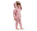 ESITO | Dětská mikina s kapucí Pink - růžová / 74 - 80