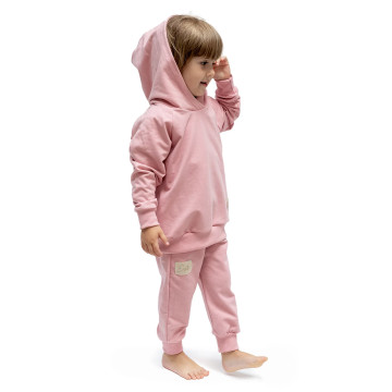 ESITO | Dětská mikina s kapucí Pink - růžová / 74 - 80
