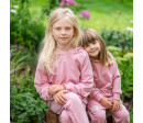ESITO | Dětská mikina s kapucí Pink - růžová / 74 - 80