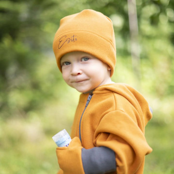 ESITO | Palcové rukavice zateplené Warmkeeper Antique gold - okrová / 1 - 2 roky