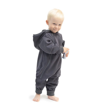ESITO | Teplákový overal rostoucí Warmkeeper Grey - šedá / 56 - 62