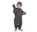 ESITO | Teplákový overal rostoucí Warmkeeper Grey - šedá / 56 - 62