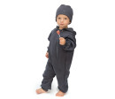 ESITO | Teplákový overal rostoucí Warmkeeper Grey - šedá / 56 - 62