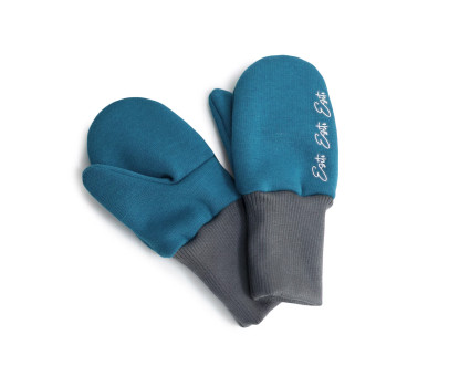 ESITO | Palcové rukavice zateplené Warmkeeper Petrol - petrolejová / 1 - 2 roky