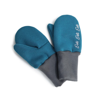 ESITO | Palcové rukavice zateplené Warmkeeper Petrol - petrolejová / 1 - 2 roky