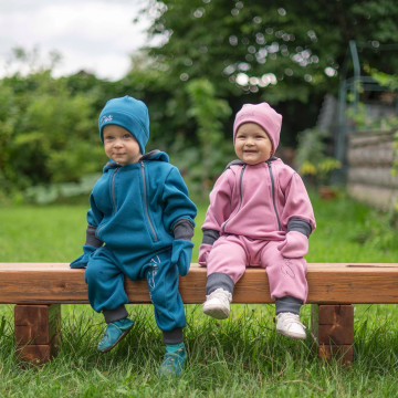 ESITO | Dětské rukavice zateplené Warmkeeper Cyclamen pink - růžová / 62