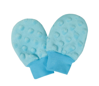 ESITO | Kojenecké zimní rukavice Minky Turquoise - tyrkysová / 56