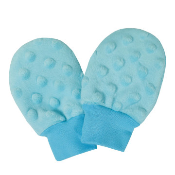 ESITO | Kojenecké zimní rukavice Minky Turquoise - tyrkysová / 56