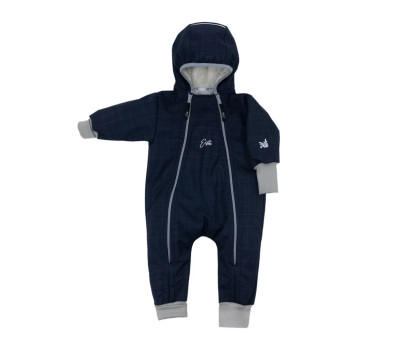 ESITO | Rostoucí zimní softshellová kombinéza Lamb Navy Blue - modrá / 56 - 62