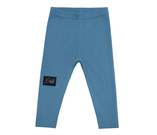 ESITO | Rostoucí žebrované legíny Color Denim blue - modrá / 56 - 62