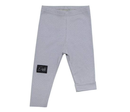 ESITO | Rostoucí žebrované legíny Color Cool grey - šedá / 56 - 62
