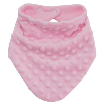 ESITO | Šátek na krk Minky podšitý bavlnou Pink - růžová / 0 - 5 let