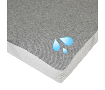 ESITO | Nepropustný chránič matrace froté Warm grey 70 x 140 cm - šedá / 70 x 140 cm