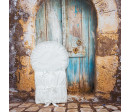ESITO | Zavinovačka klasická obdélníková 2 kanýry - bílá / 112 x 38 cm