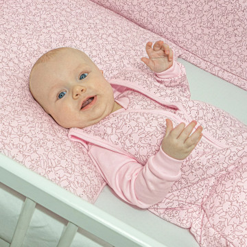 ESITO | Spací pytel pro miminko Zája Delicate pink - růžová / 74 - 80