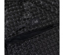 ESITO | Rostoucí zimní fusak 3D Black UNI - černá / stříbrná / 105 x 46 cm
