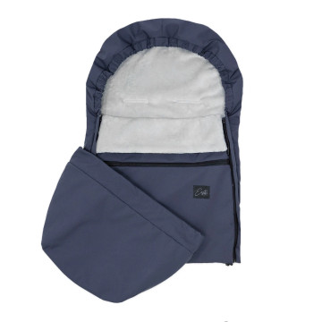 ESITO | Jarní fusak do kočárku Soft Mono Grey - šedá