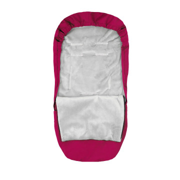 ESITO | Jarní fusak do kočárku Soft Mono Fuchsie - fuchsiová