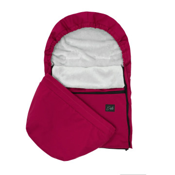 ESITO | Jarní fusak do kočárku Soft Mono Fuchsie - fuchsiová