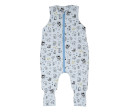ESITO | Spací pytel s nohavicemi Zvířátka Blankytná modř - modrá / 9 m - 36 m