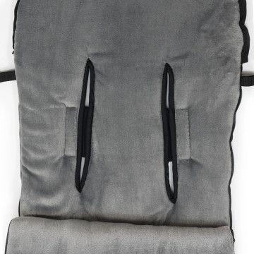 ESITO | Zimní fusak Softshell Warm cocoon 4 v 1 Black / Grey - černá / šedá / 95 x 47 cm / UNI